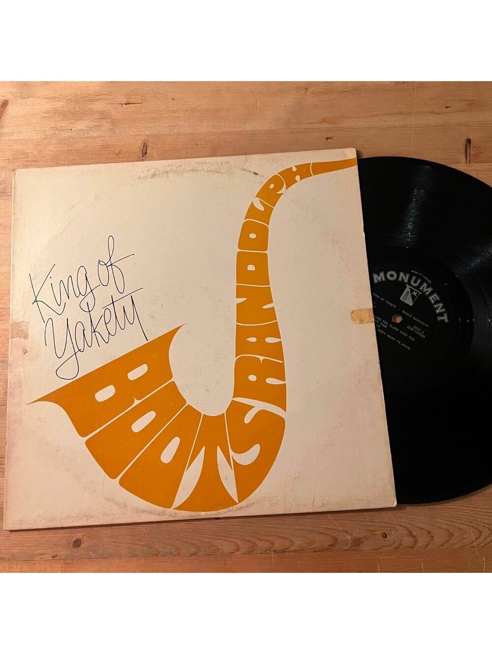 Boots Randolph - King of Yakety 33rpm VG+ VR21